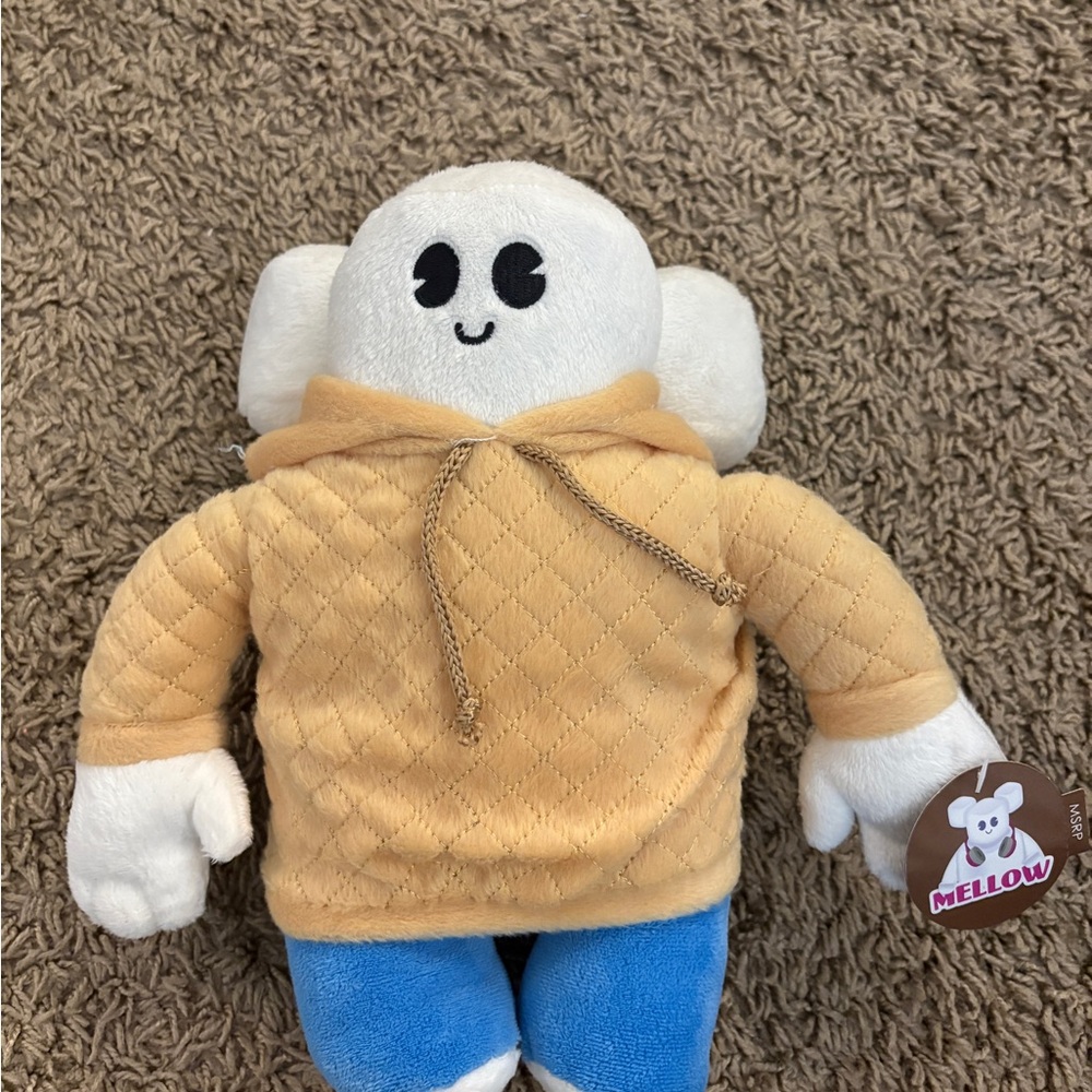 NWT 15” Menchie’s Ice cream Mascot “Mellow” Plush Stuffed Animal